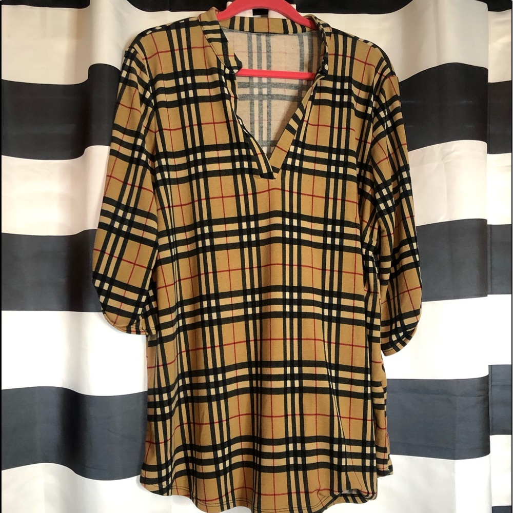 Burberry style tunic